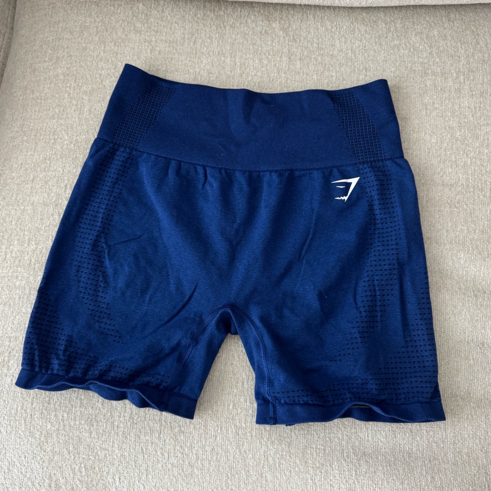 Gymshark Vital Seamless 2.0 Shorts - Stellar Blue Marl